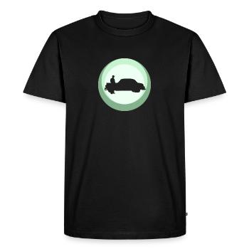Mécanicien automobile Atelier de mécanique automobile - T-shirt Premium bio Homme - noir - Devant - Nico (187cm)