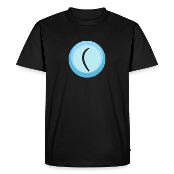 Bâton de lancer Boomerang Boomerang - T-shirt Premium bio Homme - noir - Devant - Nico (187cm)