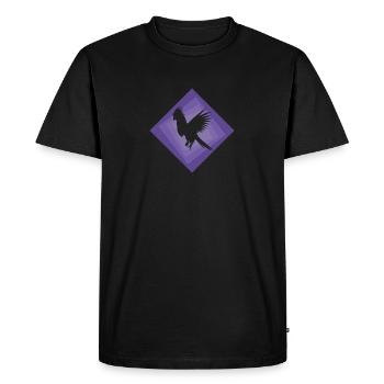 Cacatoès Perroquet Cacatoès - T-shirt Premium bio Homme - noir - Devant - Nico (187cm)