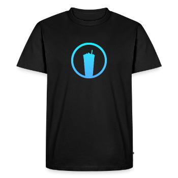 Bubble Bubble Tea Bubbletee - T-shirt Premium bio Homme - noir - Devant - Nico (187cm)