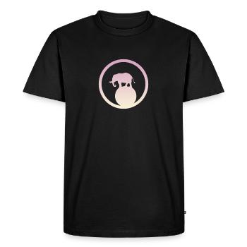 Chapiteau de cirque Acrobaties Éléphant - T-shirt Premium bio Homme - noir - Devant - Nico (187cm)