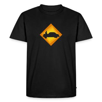 Mechanic, Hobbyist, Car Mechanic - Men's Premium Organic T-Shirt - black - Front - Nico (187cm)