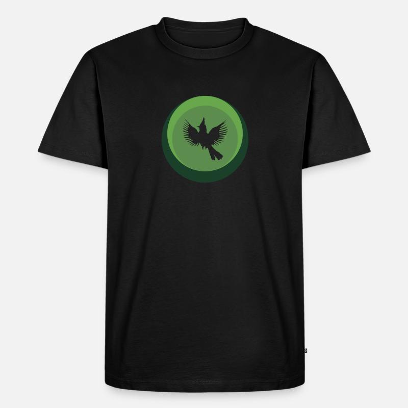 Calopsitte Oiseau Calopsitte - T-shirt Premium bio Homme - noir