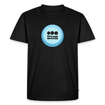 Numismatics Coin Science Coins - Men's Premium Organic T-Shirt - black - Front - Nico (187cm)