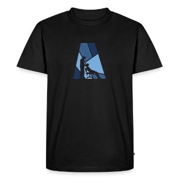 Chiropraticien Chiropraticien Chiropratique - T-shirt Premium bio Homme - noir - Devant - Nico (187cm)