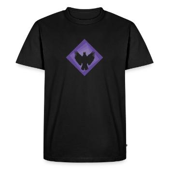 Cacatoès Cacatoès - T-shirt Premium bio Homme - noir - Devant - Nico (187cm)