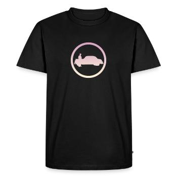 Atelier d’outillage de mécanicien automobile - T-shirt Premium bio Homme - noir - Devant - Nico (187cm)