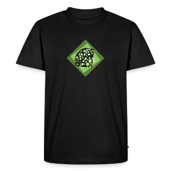 Cheese Mouse Milk - Men's Premium Organic T-Shirt - black - Front - Nico (187cm)