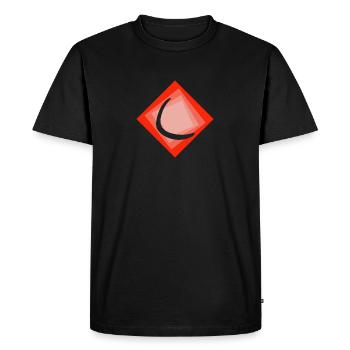 Boomerang Lancer Boomerang - T-shirt Premium bio Homme - noir - Devant - Nico (187cm)