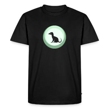 Cryptozoologie Licorne mythique - T-shirt Premium bio Homme - noir - Devant - Nico (187cm)