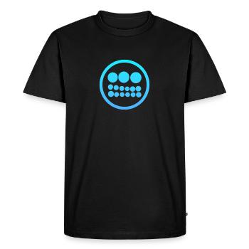 Collection de collectionneur numismatique - T-shirt Premium bio Homme - noir - Devant - Nico (187cm)