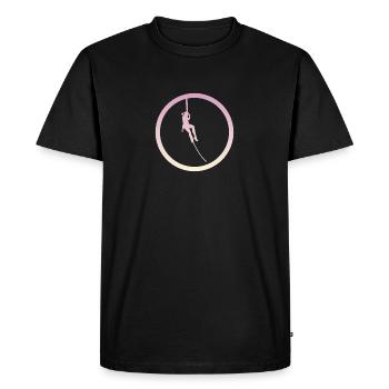 Escalade Alpiniste Alpiniste - T-shirt Premium bio Homme - noir - Devant - Nico (187cm)