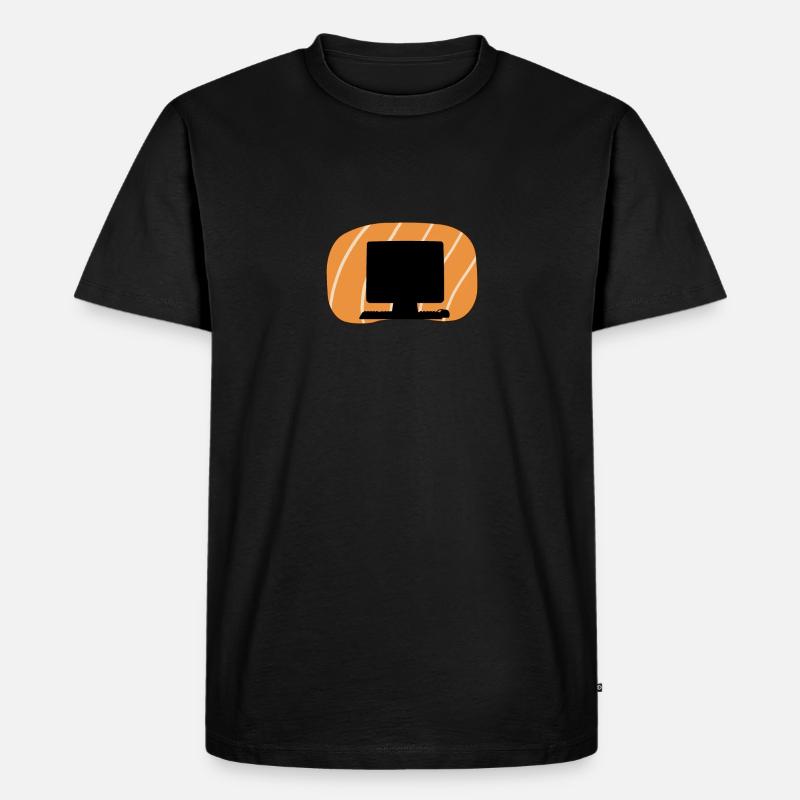 Computer Tech PC - Men's Premium Organic T-Shirt - black