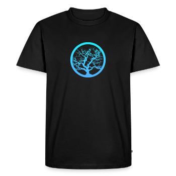 Botanique Botanique Botanique Herboristerie botanique - T-shirt Premium bio Homme - noir - Devant - Nico (187cm)
