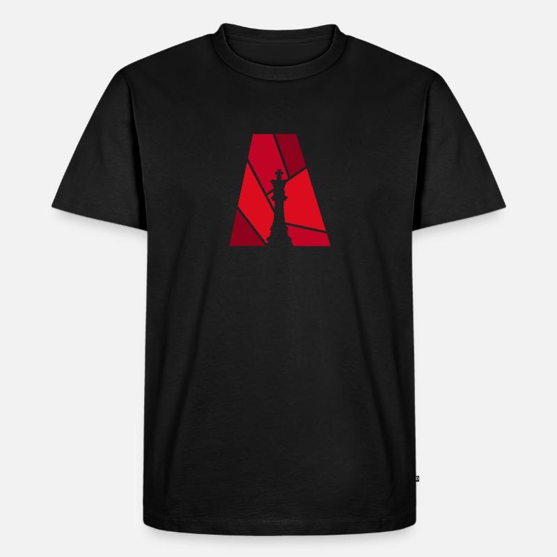 Echecs Echecs Pièce d’echecs - T-shirt Premium bio Homme - noir