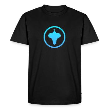 Chapiteau, Acrobatie, Cirque - T-shirt Premium bio Homme - noir - Devant - Nico (187cm)