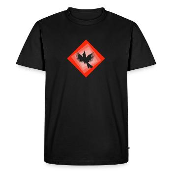 calopsitte calopsitte volante calopsitte - T-shirt Premium bio Homme - noir - Devant - Nico (187cm)