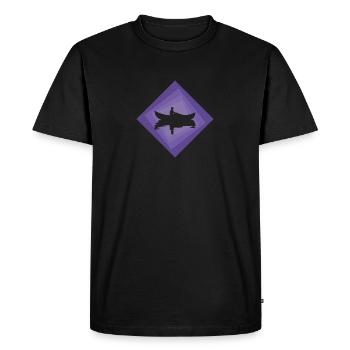 Canoë Kayak Pagayer - T-shirt Premium bio Homme - noir - Devant - Nico (187cm)