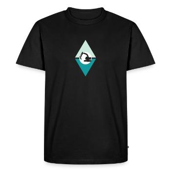 Excavatrice, Construction De Maison, Ouvrier De La Construction - T-shirt Premium bio Homme - noir - Devant - Nico (187cm)