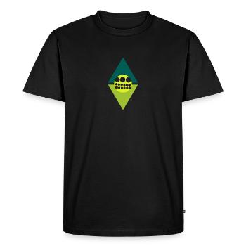 Numismatics Coins Coin Science - Men's Premium Organic T-Shirt - black - Front - Nico (187cm)