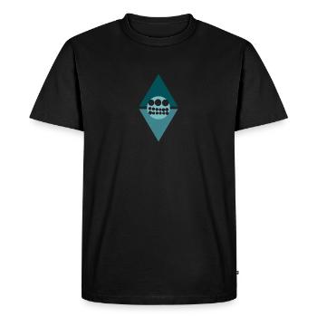Numismatics Coins Collection - Men's Premium Organic T-Shirt - black - Front - Nico (187cm)