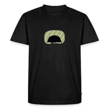 Caravane Caravane Mobile - T-shirt Premium bio Homme - noir - Devant - Nico (187cm)