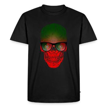 Portugal - T-shirt Premium bio Homme - noir - Devant - Nico (187cm)