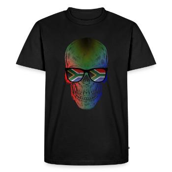 South Africa - Men's Premium Organic T-Shirt - black - Front - Nico (187cm)