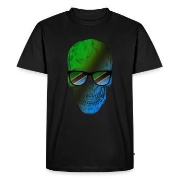 Tanzania - Men's Premium Organic T-Shirt - black - Front - Nico (187cm)