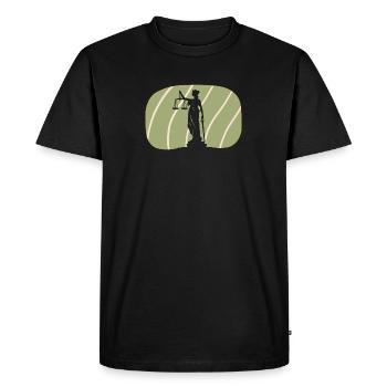 Avocat Juge au tribunal - T-shirt Premium bio Homme - noir - Devant - Nico (187cm)