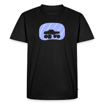 Monster Truck Véhicules tout-terrain Conducteur hors route - T-shirt Premium bio Homme - noir - Devant - Nico (187cm)