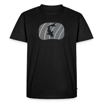 Koi Pond - Men's Premium Organic T-Shirt - black - Front - Nico (187cm)