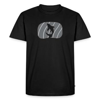 Koi Fish Japon Tête de poisson - T-shirt Premium bio Homme - noir - Devant - Nico (187cm)