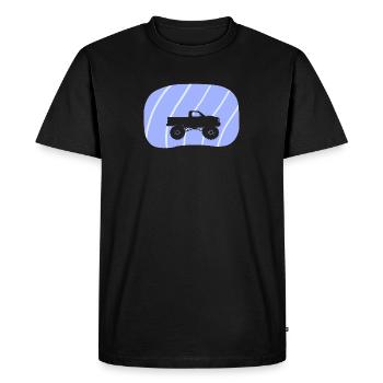 Monster Truck Off-Road Conducteur Tout-Terrain - T-shirt Premium bio Homme - noir - Devant - Nico (187cm)