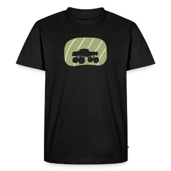 Véhicules tout-terrain Monster Truck - T-shirt Premium bio Homme - noir - Devant - Nico (187cm)