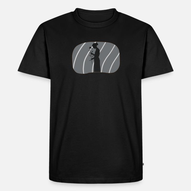 Florist Gießkanne - Männer Premium Bio T-Shirt - Schwarz