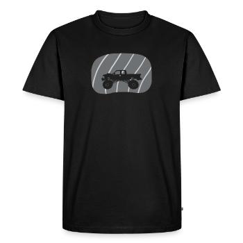 Monster Truck Jeep Off-Road Vehicles - Men's Premium Organic T-Shirt - black - Front - Nico (187cm)