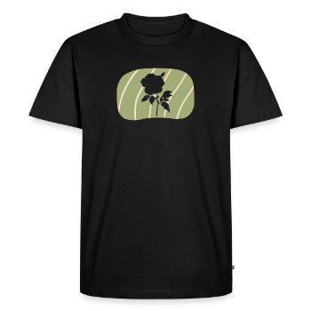 Fleuriste Arrosoir Botanique - T-shirt Premium bio Homme - noir - Devant - Nico (187cm)