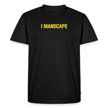 Ball Shaver Humor I Manscape Mens Groomer - Men's Premium Organic T-Shirt - black - Front - Nico (187cm)