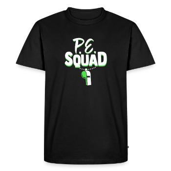Physical Education Teacher PE Squad Sports Coach - Men's Premium Organic T-Shirt - black - Front - Nico (187cm)
