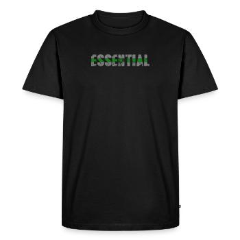 Essential Park Ranger - Men's Premium Organic T-Shirt - black - Front - Nico (187cm)