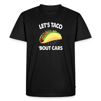 Car Sales Let's Taco Bout Cars Dealership Salesman - Men's Premium Organic T-Shirt - black - Front - Nico (187cm)