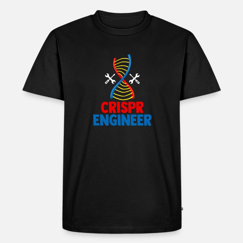 Crispr Engineer Gift - Men's Premium Organic T-Shirt - black