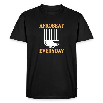 Afrobeat Everyday Awesome Afrobeat Designs - T-shirt Premium bio Homme - noir - Devant - Nico (187cm)