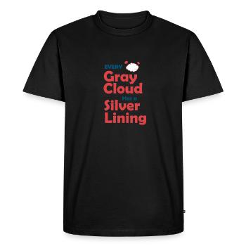 Je suis Mme Gray - T-shirt Premium bio Homme - noir - Devant - Nico (187cm)