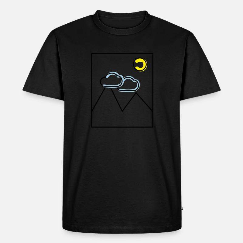 Landscape - Männer Premium Bio T-Shirt - undefined
