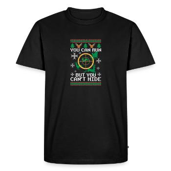 You can walk, but you can't - Men's Premium Organic T-Shirt - black - Front - Nico (187cm)