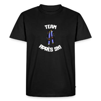 Équipe Apres Ski - T-shirt Premium bio Homme - noir - Devant - Nico (187cm)