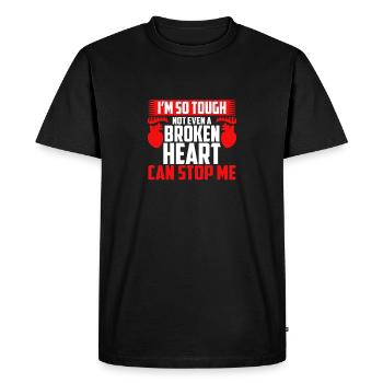 Open-heart surgery - Men's Premium Organic T-Shirt - black - Front - Nico (187cm)