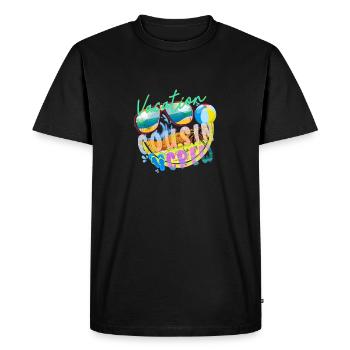 Summer Beach Vacation Trip Cousin Crew Lunettes de soleil - T-shirt Premium bio Homme - noir - Devant - Nico (187cm)